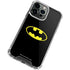 DC Comics Batman Movie 1989 Logo iPhone 15 Pro Clear Case